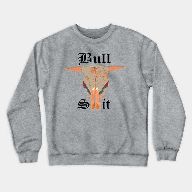 Bull Shirt Crewneck Sweatshirt by zedmano